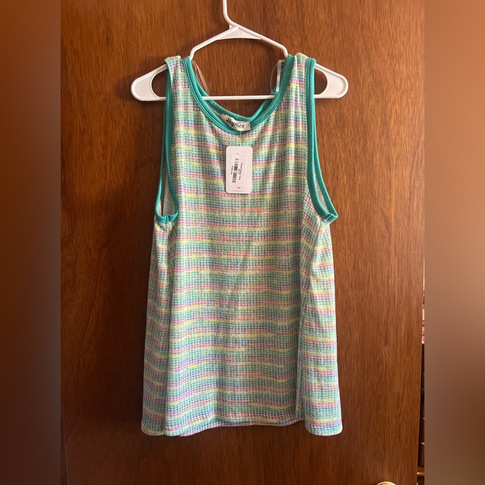 Colorful Striped Tank Top